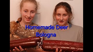 How to Make the Best Deer Bologna at Home for Beginners [upl. by Yerrok]