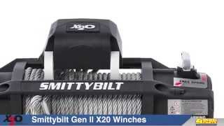 Smittybilt X20 Gen2 Waterproof Winches [upl. by Yenial]