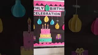 Birthday Decoration Board Ideas [upl. by Ettezzil]