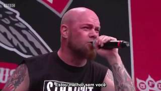 Five Finger Death Punch  The Bleeding live 2016 legendado [upl. by Dorina]