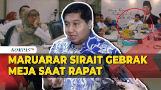 Menteri Maruarar Sirait Gebrak Meja saat Rapat Saya Sampai Malu Sama Jaksa Agung [upl. by Rahel]