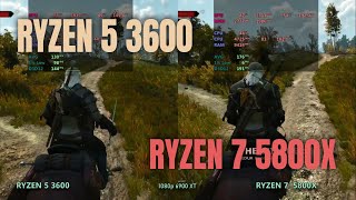 21 Games Ryzen 5 3600 Vs Ryzen 7 5800x Who Wins [upl. by Oak678]