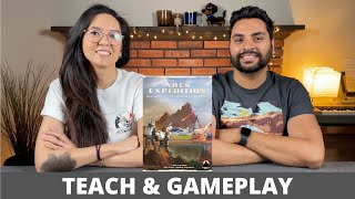 Terraforming Mars Ares Expedition Crisis Expansion  Teach amp Playthrough [upl. by Sukhum411]