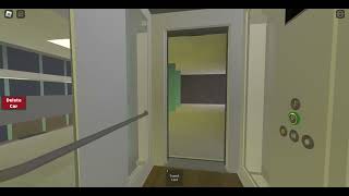 Orona 3G lift at Fahoora city roblox [upl. by Aihsek]