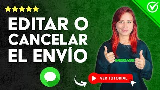 Cómo EDITAR o CANCELAR el ENVÍO de un iMessage  ✖️ Borrar un Mensaje de Texto en iPhone 💬 [upl. by Ilime]