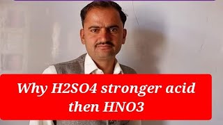 why H2SO4 stronger acid then HNO3 [upl. by Eiro]