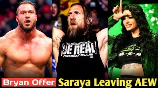 OMG Is Saraya Leaving AEW  Contract Expire  Wardlow Rerurn Plan  Bryan Danielson Contract Offers [upl. by Dosi]