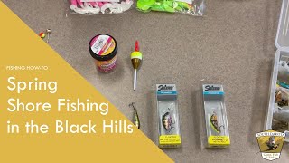 Spring Shore Fishing in the Black Hills [upl. by Charmain]