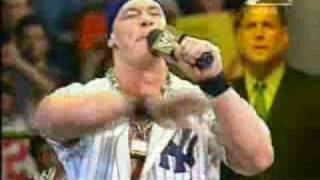 john cena raps on lesnar [upl. by Annazor215]