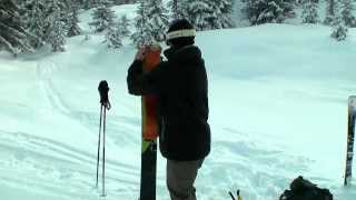 Test snowboard rossignol splitboard xv magtek Xavier De Le Rue 2014 sportinlovecom [upl. by Hosbein420]