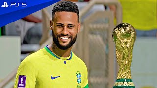 FIFA 23  Brazil vs England  World Cup 2022 Final Match  PS5™ 4K60 [upl. by Nysa]