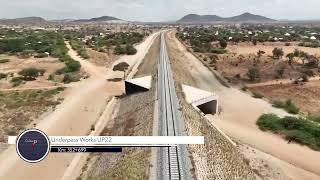 MDM August 2023 Progress Video Standard Gauge Railway Line From Morogoro to Makutupora [upl. by Nerreg32]