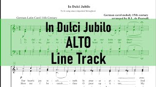 In dulci jubilo Rehearsal Alto [upl. by Ahselrak]