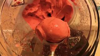 Vitamix Venturist  StrawberryBanana Ice cream [upl. by Therine]