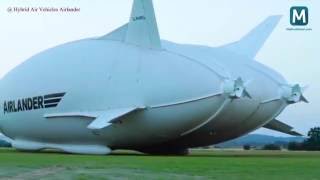 Airlander 10 First Flight [upl. by Dacy]