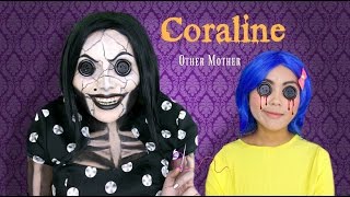 Coralines Other Mother Makeup Tutorial [upl. by Isolde]