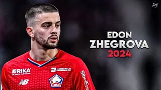 Edon Zhegrova 2024  Magic Skills Assists amp Goals  Lille  HD [upl. by Eelrebma]