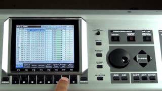 Roland Fantom X to Fantom S  Midi Patch Control [upl. by Marasco]