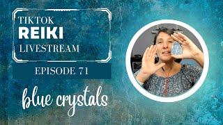 Live SoftSpoken Blue Crystal Therapy Reiki ASMR 💎 for Attunement and Relaxation  Sleep ASMR [upl. by Grayce804]