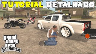 Como colocar qualquer MOD DFF no GTA SA Android TUTORIAL DETALHADO [upl. by Nager]