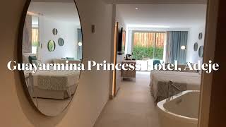 Guayarmina Princess Adeje Tenerife  hotel and room tour Dec 2022 [upl. by Bollay]