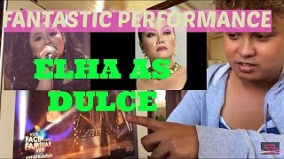 Elha Nympha Ako Ang Nagwagi Dulce Your Face Sounds Familiar REACTION VIDEO [upl. by Shyamal]