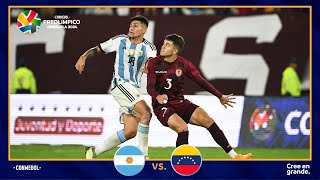 RESUMEN EXTENDIDO  ARGENTINA vs VENEZUELA 22  CONMEBOL PREOLÍMPICO  FASE FINAL [upl. by Adnwahsat]