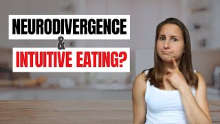 How I Eat Intuitively as a Neurodivergent Person Recovered From an Eating Disorder [upl. by Maidel]