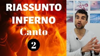 Canto 2 Inferno Riassunto  Dante Alighieri Divina Commedia [upl. by Renba]