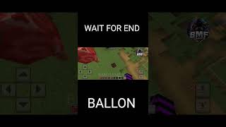 Minecraft how to create a BALLON in Minecraft subscribe please 🙏 [upl. by Atterahs]