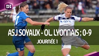 J1  ASJ Soyaux  Olympique Lyonnais 09 le résumé [upl. by Eidnarb]