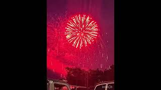 St Clair Mi USA 2024 Fireworks July 4 [upl. by Bartko]