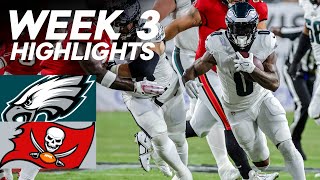 Eagles vs Buccaneers  2023 Week 3 Highlights [upl. by Arualana]