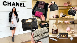 🥂🍾 Celebrate Moms Birthday with me at CHANEL Luxury Shopping Vlog 🛍️ [upl. by Rorry716]