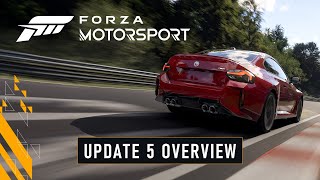 Forza Motorsport  Update 5 Overview [upl. by Shirberg166]