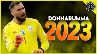 Gianluigi Donnarumma 202223 ● PSG TOWER ● Crazy Saves amp Passes Show  FHD [upl. by Luckin]