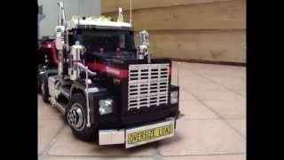 LEGO Kenworth T800W MAMMOET Oversize Load BY Sephirot8082mpg [upl. by Josiah]