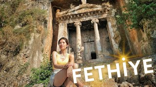 Fascinating Lycian Tombs of FETHIYE TURKEY [upl. by Largent]