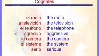 Cognates vs False Cognates [upl. by Gaskin99]