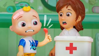 Ouchie Ouch Boo Boo Song  CoComelon Toys Nursery Rhymes amp Kids Songs [upl. by Horacio]