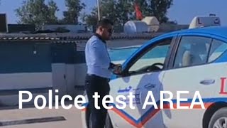 Final test Area police test Area RAS Al Khaimah driving test [upl. by Yedoc934]