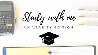 Study with me  University edition  studytee [upl. by Quiteria]