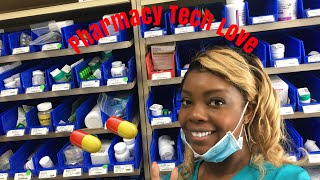 Day and Life of a Hospital Pharmacy Technician  LET’S GET TO WORK [upl. by Tsirhc]