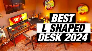 Best L Shaped Computer Desks 2024  The Top 5 Desks [upl. by Aizirtap90]