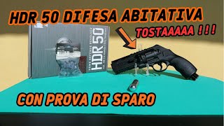 UMAREX HDR 50  ARMA A CO2 DA DIFESA ABITATIVA  RECENSIONE E PROVA DI SPARO [upl. by Nosyerg193]