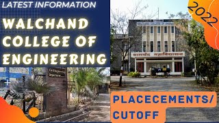 WALCHAND COLLEGE OF ENGINEERING SANGLI  CUTOFF  PLACEMENTS  WCE SANGLI  BEST ENGINEERING COLLEGE [upl. by Bussey]