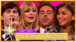 Zac Efron Impresses Zendaya  Strangest Celebrity Talents  The Graham Norton Show [upl. by Crespo]