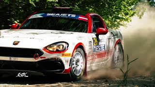 Abarth Rally Cup  Abarth 124 Rally at Liepaje 2019 [upl. by Drud483]