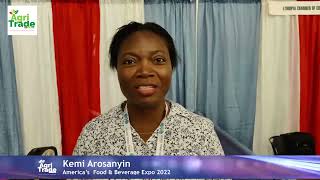 AGRITRADE UGANDA AT WORLD FOOD PROGRAM IN USA 2022  Kemi Arosanyin [upl. by Bergh717]