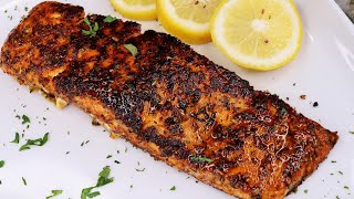 Crispy PanSeared Salmon Recipe  Quick and Easy Salmon Recipe [upl. by Fronnia555]